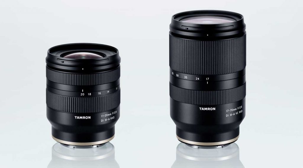 Comparación del nuevo objetivo de Tamron con el modelo 17-70 mm F / 2.8 Di III-A VC RXD de Tamron para cámaras sin espejo Sony E de montura APS-C.