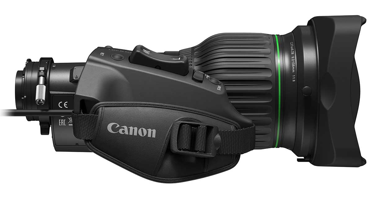 Objetivo de Canon CJ17EX6.2B para emisiones 4K