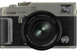 Cámara Fujifilm con objetivo Fujinon XF 18mm F1.4 LM WR