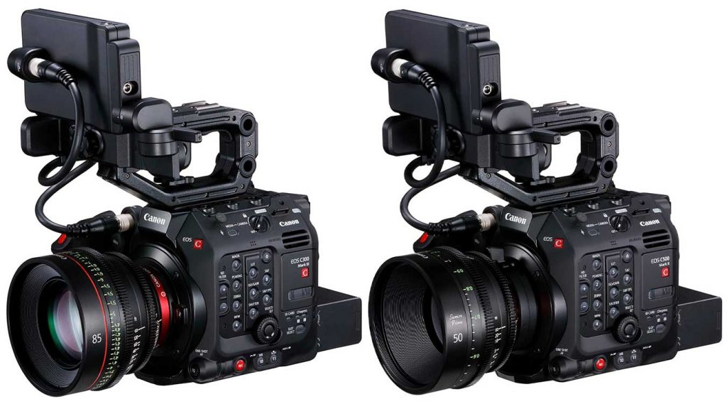 Las cámaras EOS C500 Mark II y la EOS C300 Mark III también se beneficiarán de actualizaciones.